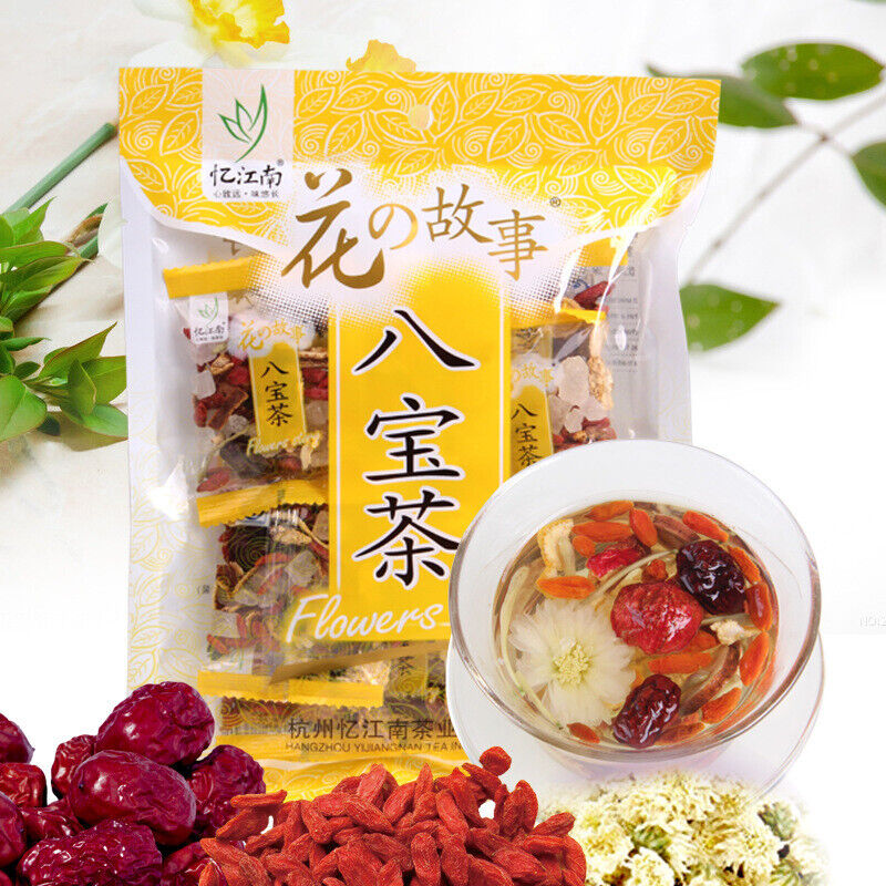 Authentic Eight Treasure Tea Honeysuckle Tea, Longan, Red Dates, Wolfberry Tea Main image