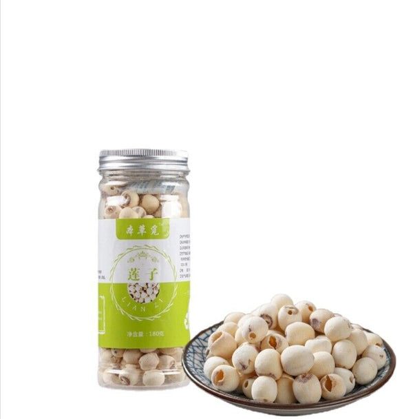 New Lotus Seeds Coreless White Lotus Seed Meat Dried Lotus Seeds 180g