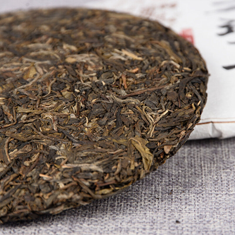 Pu'er Tea Ancient  Tea Spring Tea Qizi Cake Tea 357g/12.59oz LaoBanZhang Cake