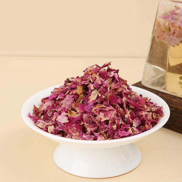 Premium Quality Pingyin Rose Edible Double Red Rose Petals -50g Sealed Packaging
