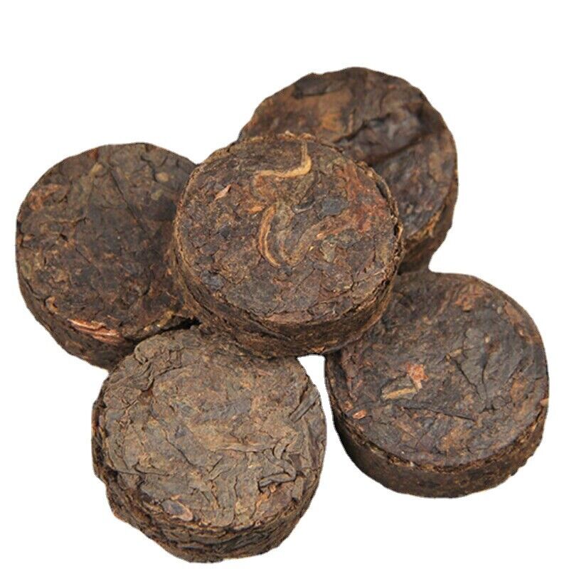 Top Puerh Ripe Tea Small Tuocha Candy Paper Original Tuocha Ripe Tea 500g/1.1lb