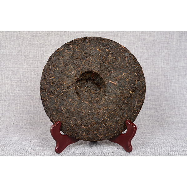 Yunnan Tea Deep Mountain Wild Rhyme Ripe Seven Cakes Tea 357g Ripe Tea Pu'er Tea