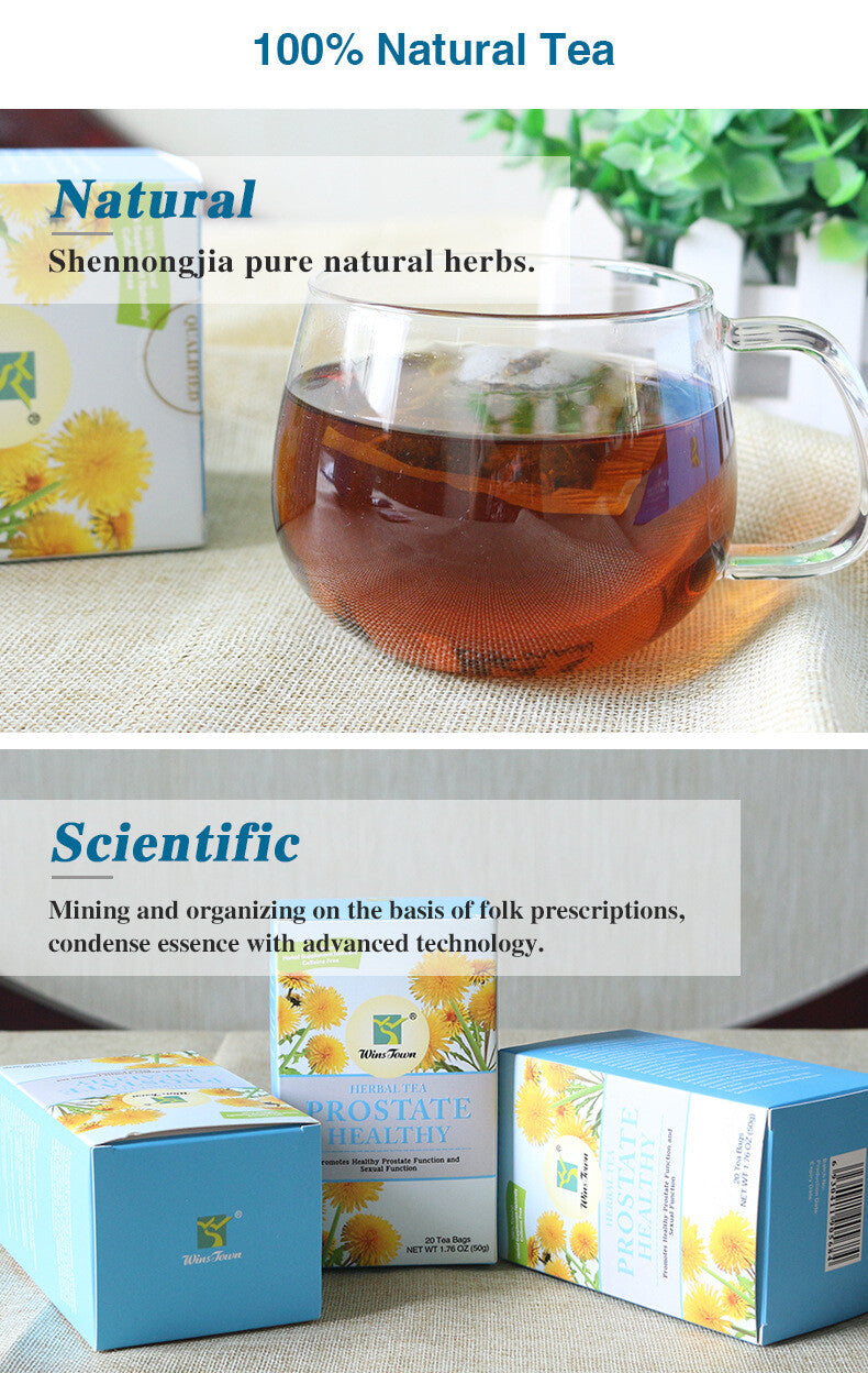 Blend for Men’s Wellness & Support Prostate Health Tea Herbal