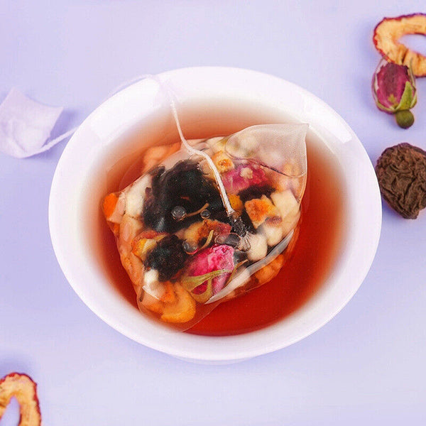 Mulberry, Hawthorn, and Ume Tea in Triangular Bags, Live Stream Wholesale