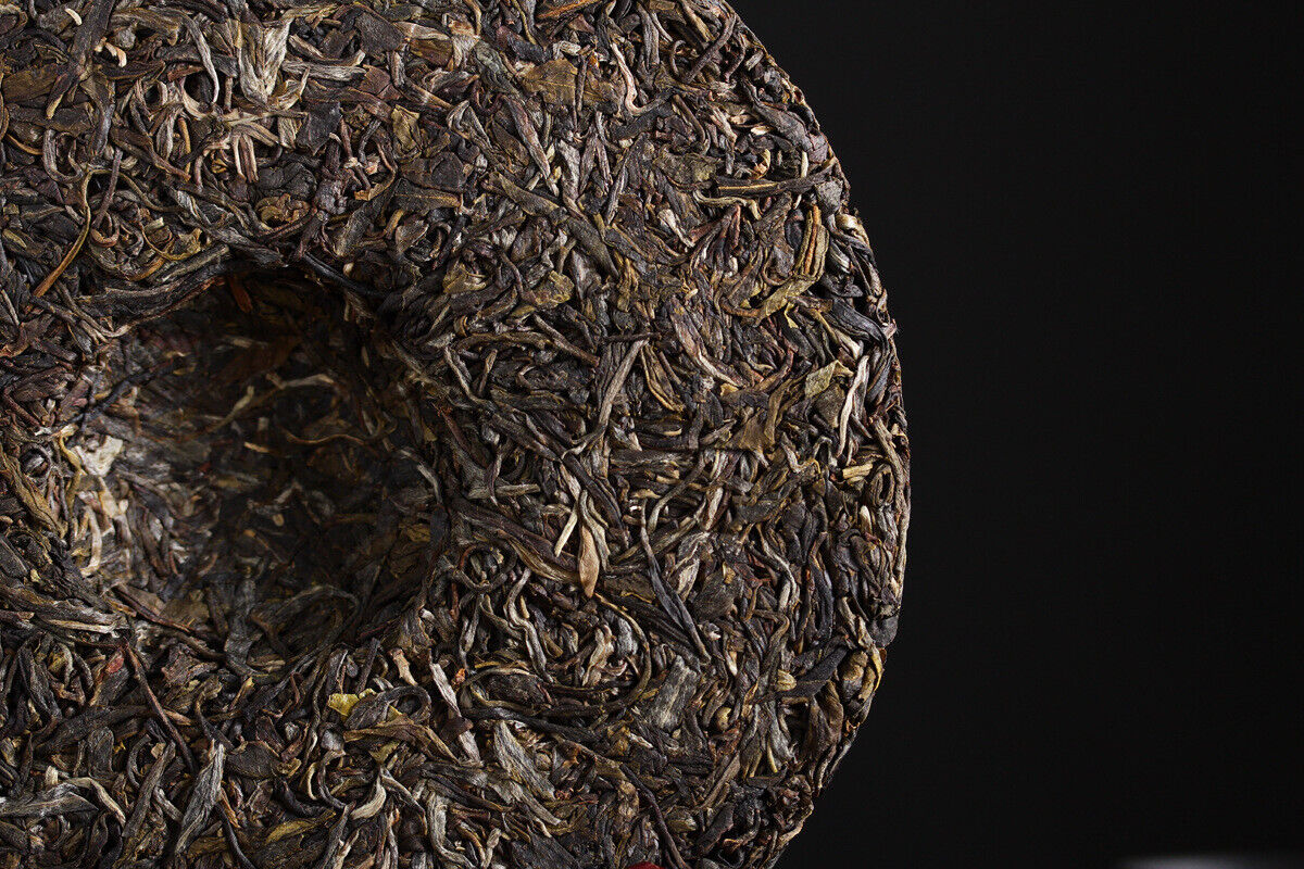 357g Yunnan Pu'er Tea Bulang Mountain Raw Cake Big Old Tree Seven Seeds Cake
