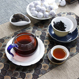 500g Yunnan Lincang Daxueshan Pu'er tea ripe tea ancient dragon pearl tea ripe