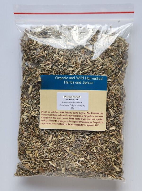 Tisane d'absinthe PREMIUM 100g Artemisia absinthium herbe séchée