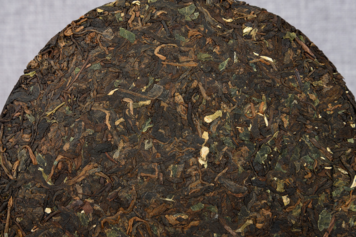 357g Yunnan Pu-erh Ripe Tea Cake Gnocchi Seven Cakes Ripe Tea Cake Pu-erh Cake