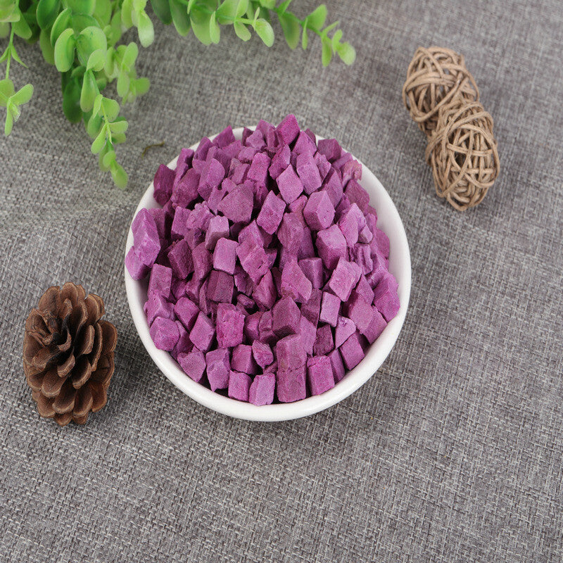 250g/500g Natural Freeze-dried Purple Sweet Potatoes Freeze-dried Vegetable