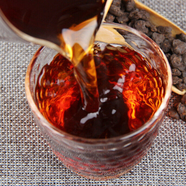 Gekochter Glutinous Reis Duftender Tee Stein Yunnan Ancient Tree Pu-Erh Tee 100g