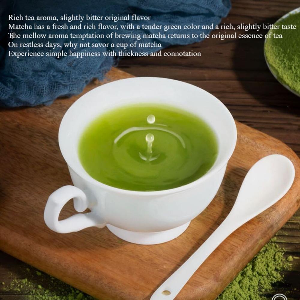 Organic Matcha Powder, No Additives, Retains Original Tea Aroma in bags