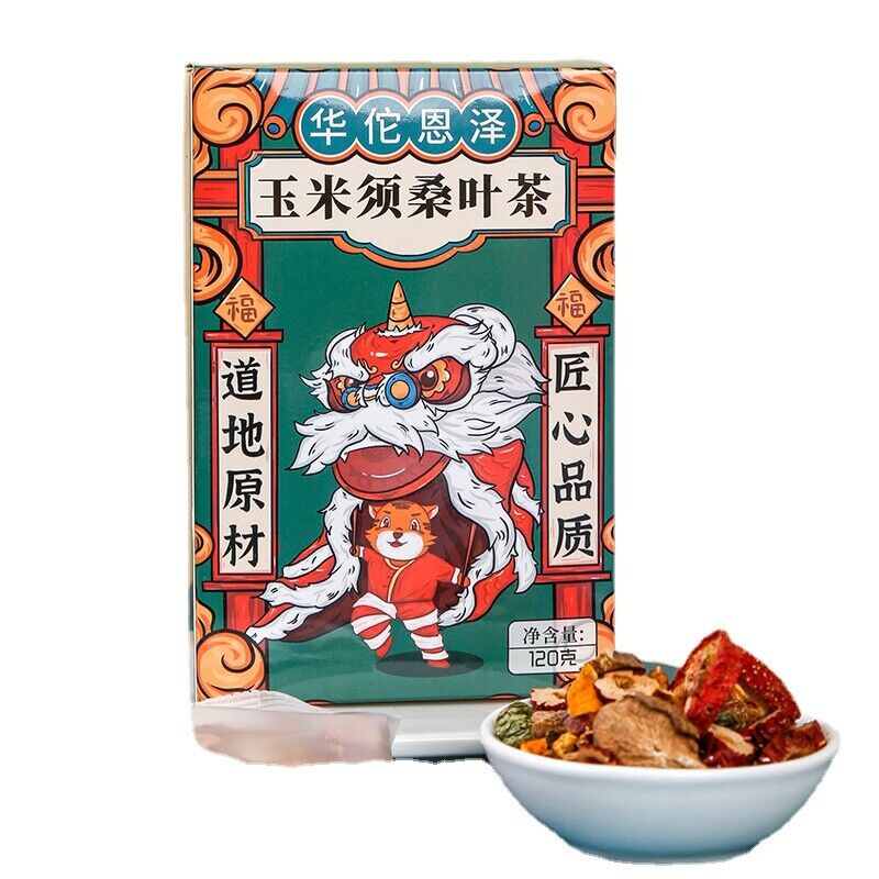 Corn Husk Mulberry Leaf Tea 120g Hawthorn Orange Peel Licorice Bag Infusion Tea