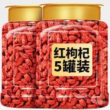 Premium Ningxia Goji Berries – Jumbo Size, Canned for Tea & Soup