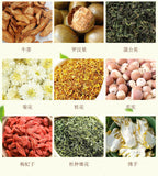 200g/40 bags 18 flavors sunset benefit tea liver health tea Yi Gan health tea