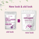 Multi Collagen Peptides Powder-HydrolyzedProtein Peptides (Type l,l,ll,v,X) 1LB