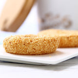 Glutinous Rice Mochi with Sesame Filling Traditional Snack Ideal for Breakfast
