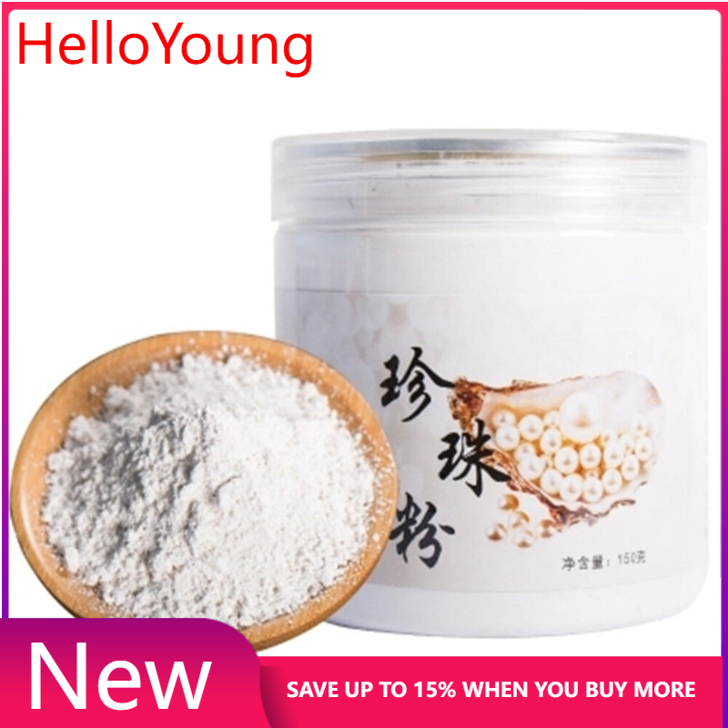 150G 100% Pure natural Freshwater edible super fine Pearl Powder face mask Main image