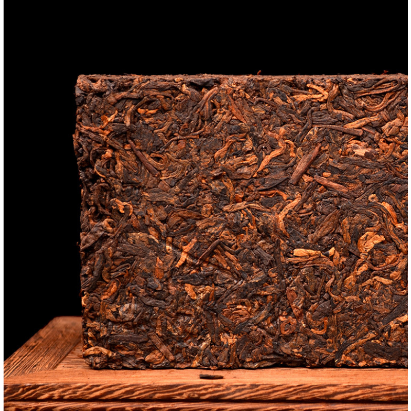 Puerh Tea Jujube Scented Brick Tea Pu-erh Ripe Tea 200g Quality Yunnan Menghai