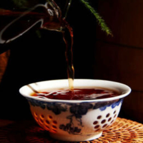 Ripe Puer Tea Cake Ecology Ancient  Puer Treasures Puwen Yunya Pu'er 400g