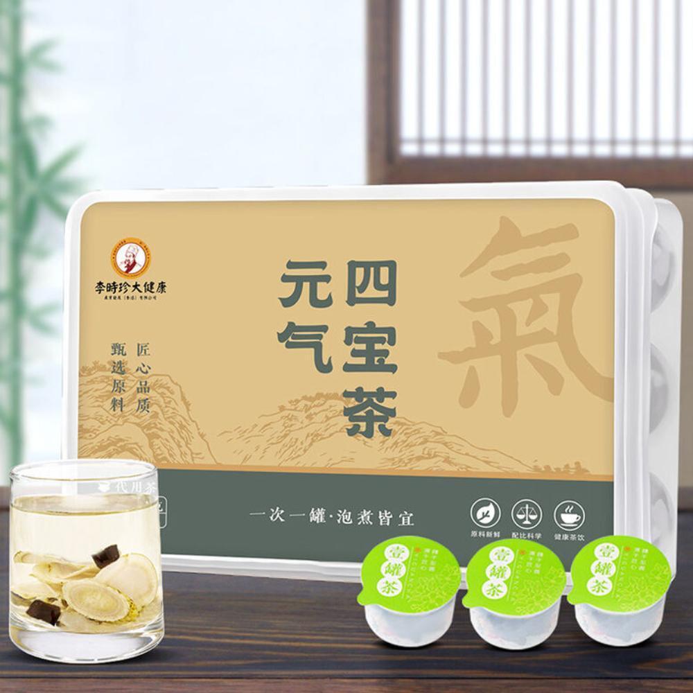 Small Pot American Ginseng Astragalus Herbal Tea Vitality Four Treasures Tea Main image