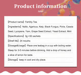 Herbal Teabag Factory Womb Detox Tea Female Fertility Fibroid Tea