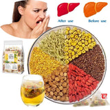 Liver Tea Formula Chrysanthemum Cassia Seed Honeysuckle Detox Health Tea Bags