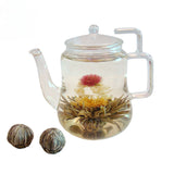 Natural Handmade Jasmine Flowering Rose Lily Blooming Flowering Tea Ball 20pcs