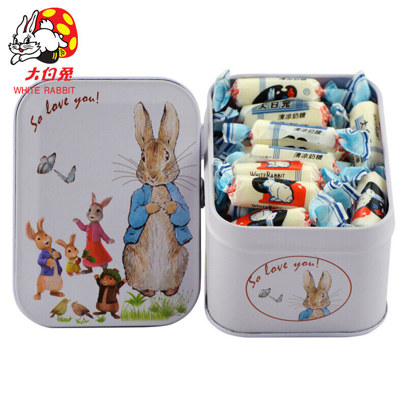 Guanshengyuan White Rabbit Milk Candy 114g exquisite gift box candy snacks