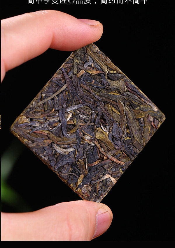 500g Yunnan Pu'er Tea Raw Tea Leaves Xigui Thin Slices Small Slices Square Tea