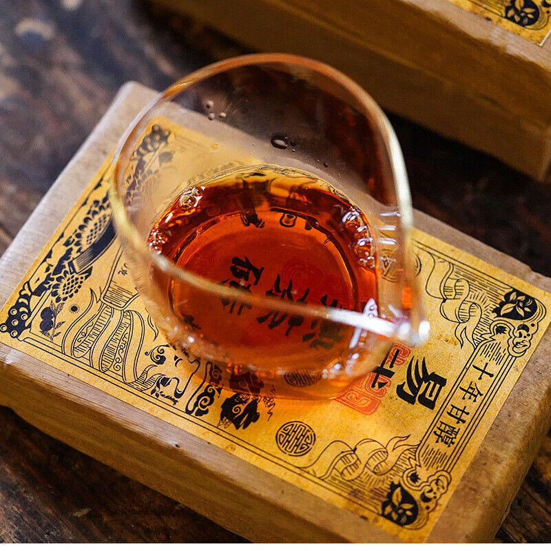 Yiwu Ripe Tea Brick 500g Yunnan Pu'er Tea Brick Healthy Drink