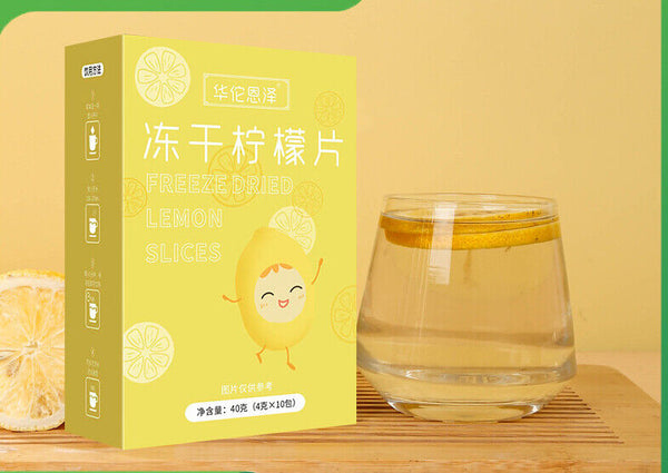 Lemon Slices Freeze-dried Lemon Slices In Water Lemon Slices 40g 4g*10