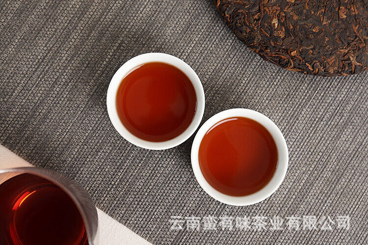 357g Yunnan Pu'er Tea Banzhang Old Tree Cake Tea Pu'er Ripe Tea