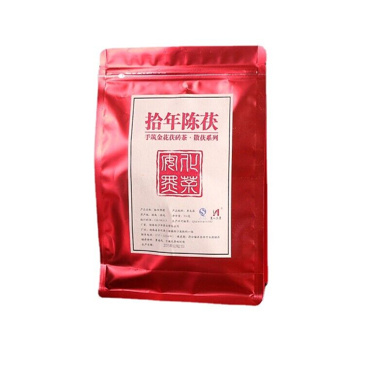 Black Tea Golden Flower Hunan Anhua Black Tea Loose Fu Tian Jian Fu Brick Tea Main image