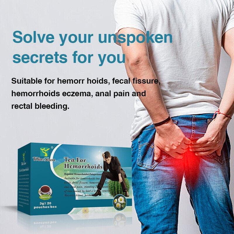 Premium Detox for Swollen Pain & Anal Comfort Organic Hemorrhoid Relief Tea Secondary image