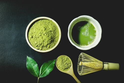Matcha Tee Pulver 80g Abnehmen Tee Bio Grüner Tee Kraut Gesundes Getränk