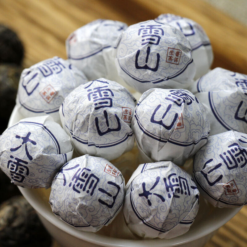Thé Pu'er du Yunnan Lincang Daxueshan thé mûr thé de Cologne 500g