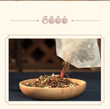 Gui Zhi Gardenia Reishi Tea Women's Herbal Tea with Cinnamon Peach Kernel