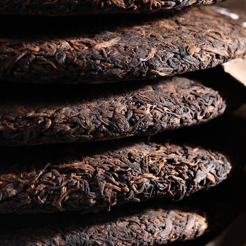 357g  Yunnan Menghai 2006 Old Tea Banzhang Pu'er Tea Cake Pu-erh Ripe Tea