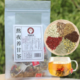 Staying up late for health, chrysanthemum, cassia seed, goji berry tea