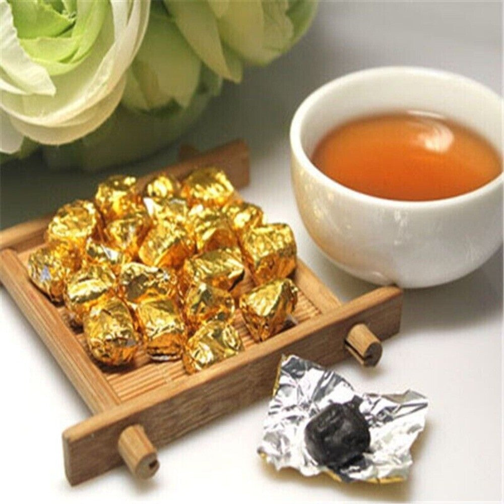 Yunnan Ripe Puer Tea Cha Gao 30g Organic Cooked Pu'er Cream 30 Pcs Genuine Secondary image