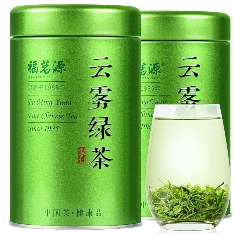 New Mountain Cloud Green Tea Strong Flavor Canned 125g Main image