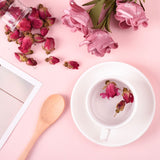 Premium Rose Tea 50g New and Old Packaging
