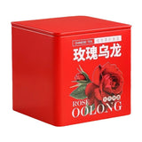 Floral Fruit Tea for Women’s Wellness  Tin Can Rose Oolong Tea with Rose Petals
