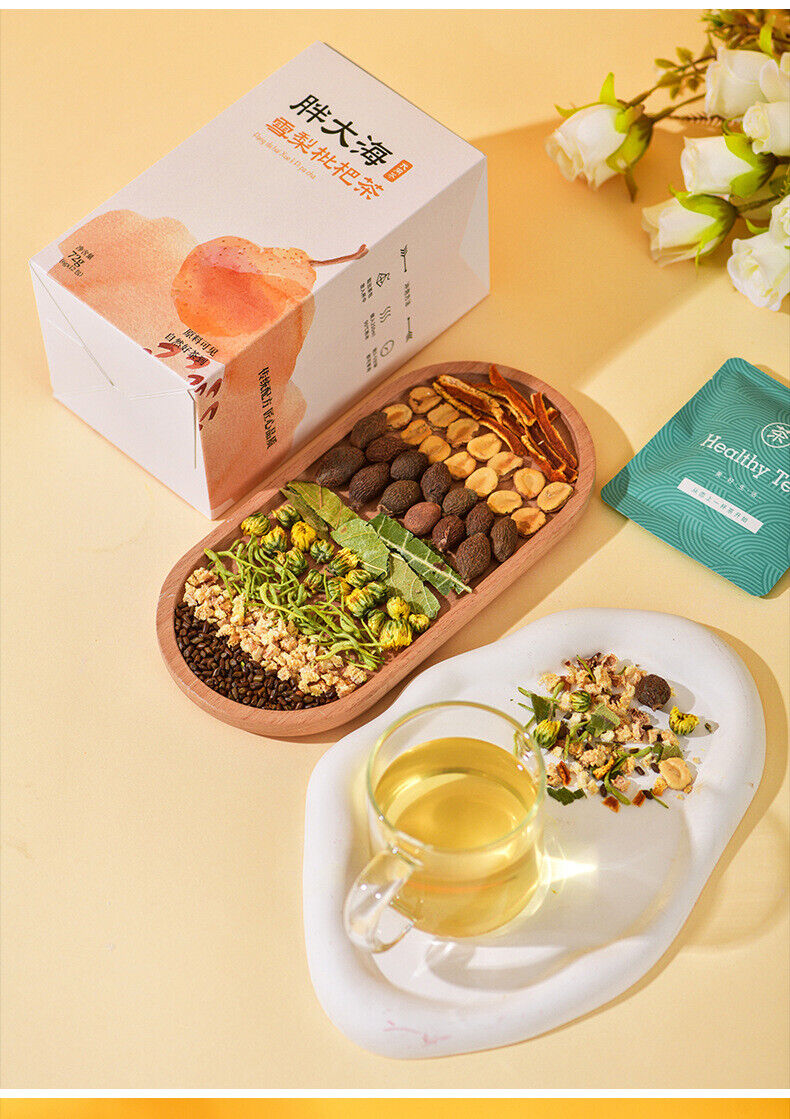 Fat Sea Snow Pear Loquat Chrysanthemum Arhat Fruit Tea Throat Tea Bag Tea