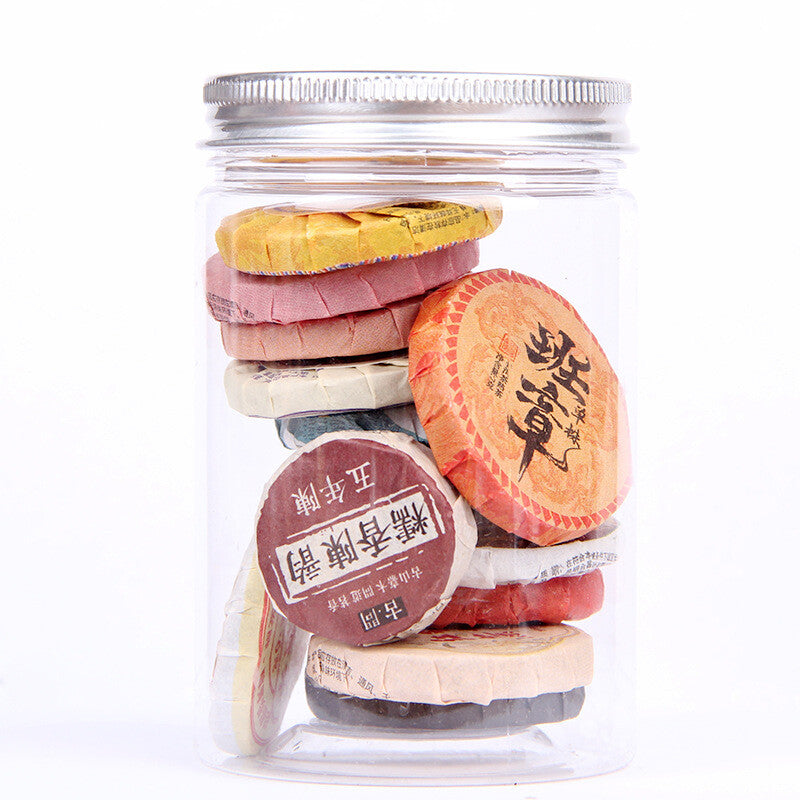 Small Tea Cake Sticky Rice Aroma Premium Tea 13PCS Yunnan Pu-erh Tea Black Tea