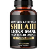 Shilajit Pure Himalayan Organic Ashwagandha Maca Ro... 1000mg Health Complex as
