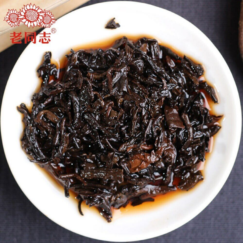 Haiwan The Pu-erh Fifth Class Material Loose Shu Puer Tea Kraft Bag 1000g
