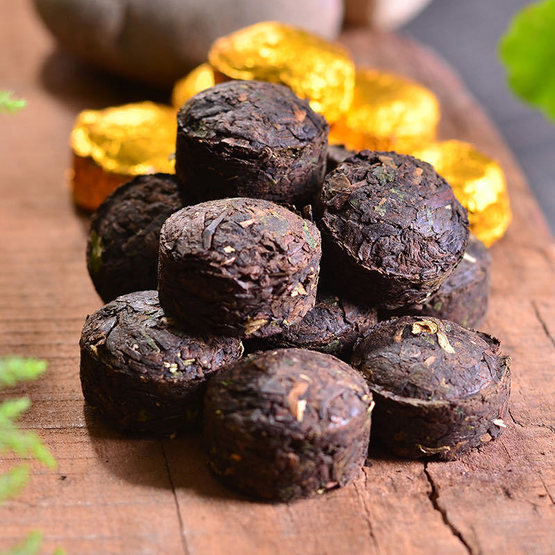 Yunnan Pu'er Ripe Tea with Glutinous Rice Fragrance Xiaotuo Tea Strong Fragrance