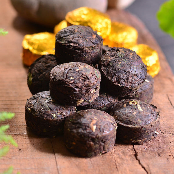 Yunnan Pu'er Ripe Tea with Glutinous Rice Fragrance Xiaotuo Tea Strong Fragrance