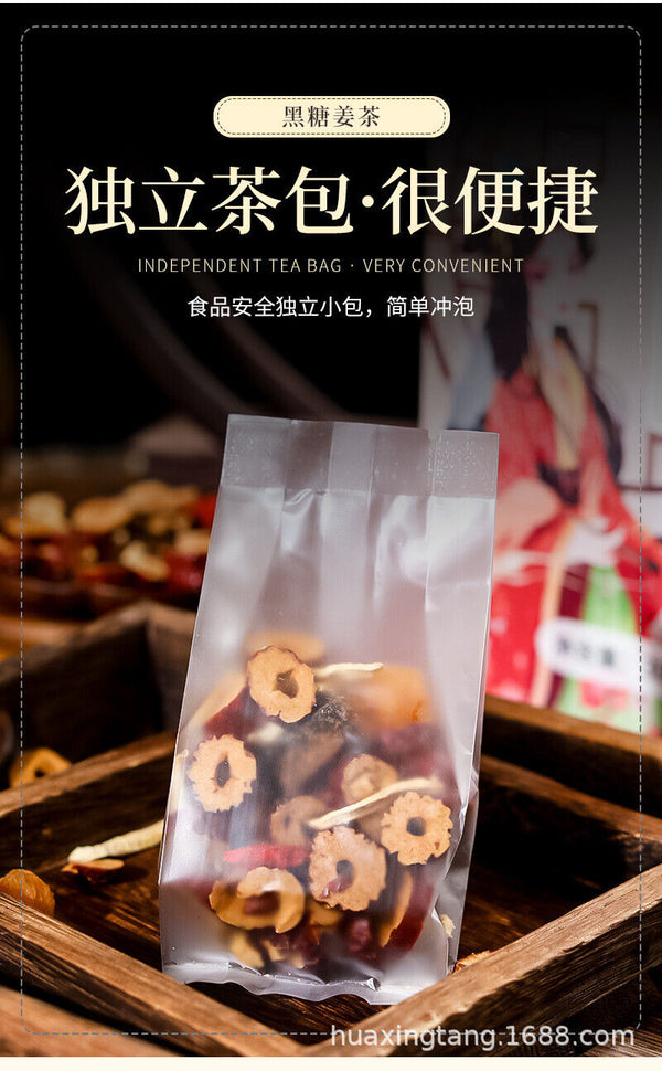 Black Sugar Ginger Date Tea Cinnamon Red Dates Wolfberry Flower Tea Ginger Tea